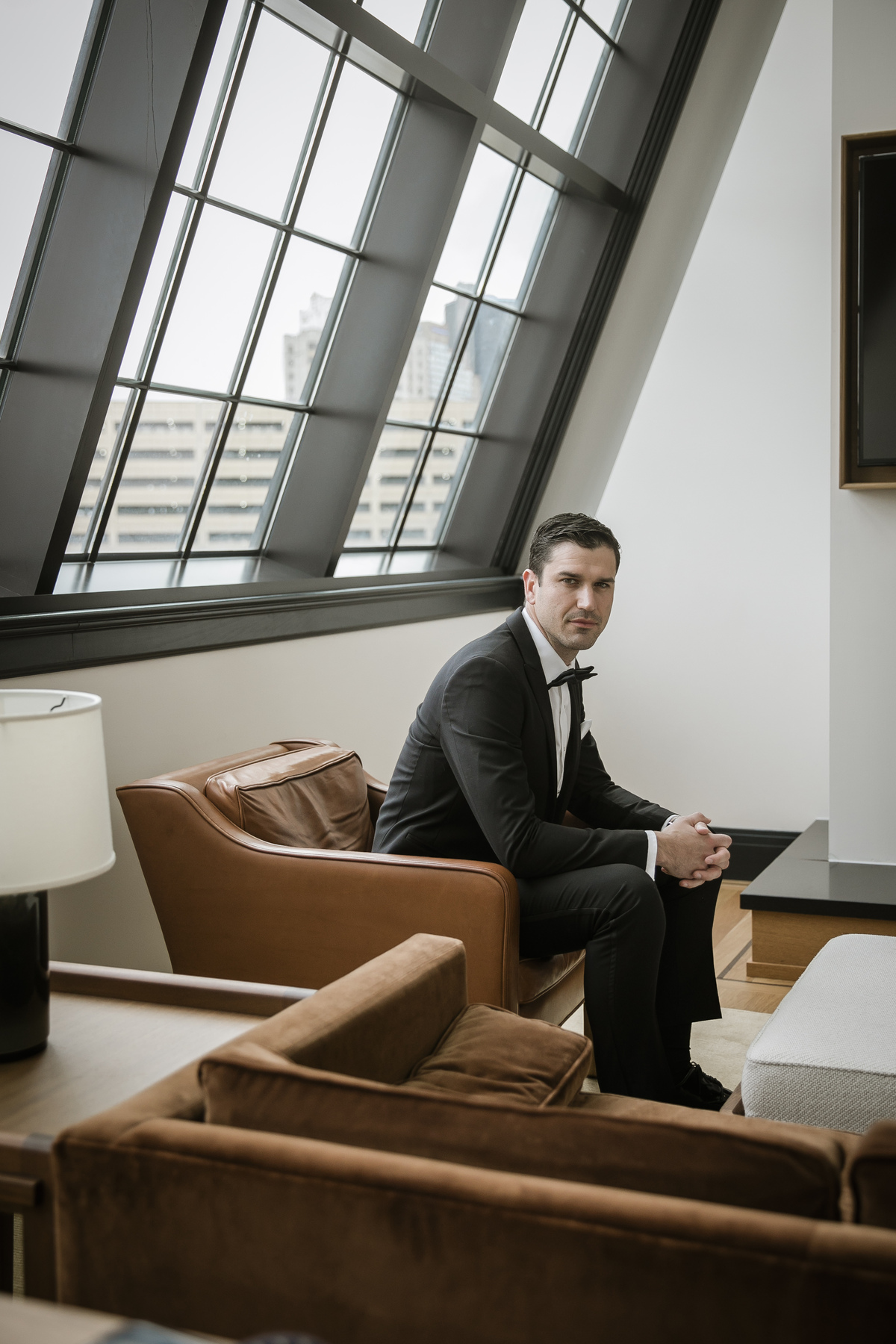Wedding at the Shinola Hotel Detroit