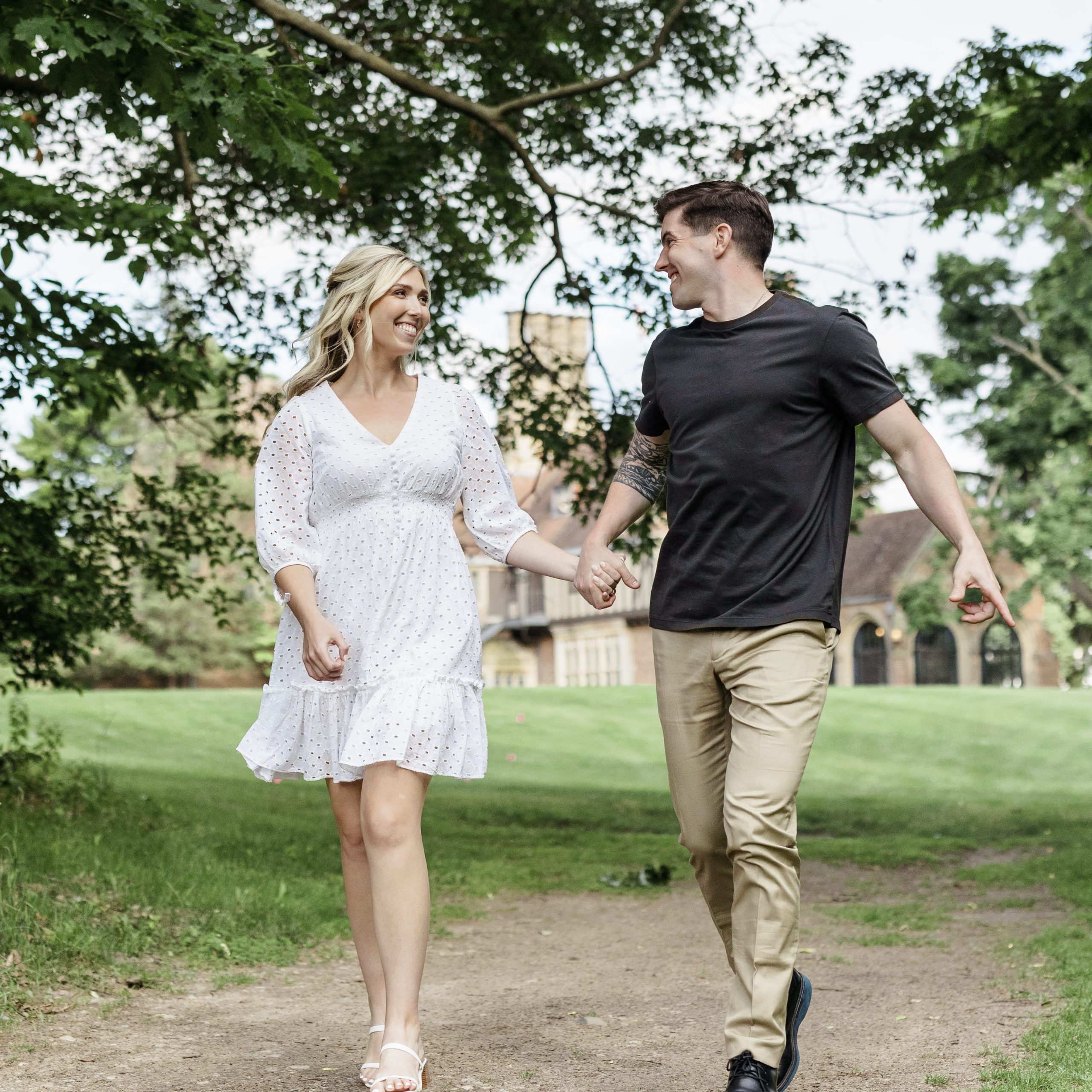 Meadow Brook Hall Engagement Photos
