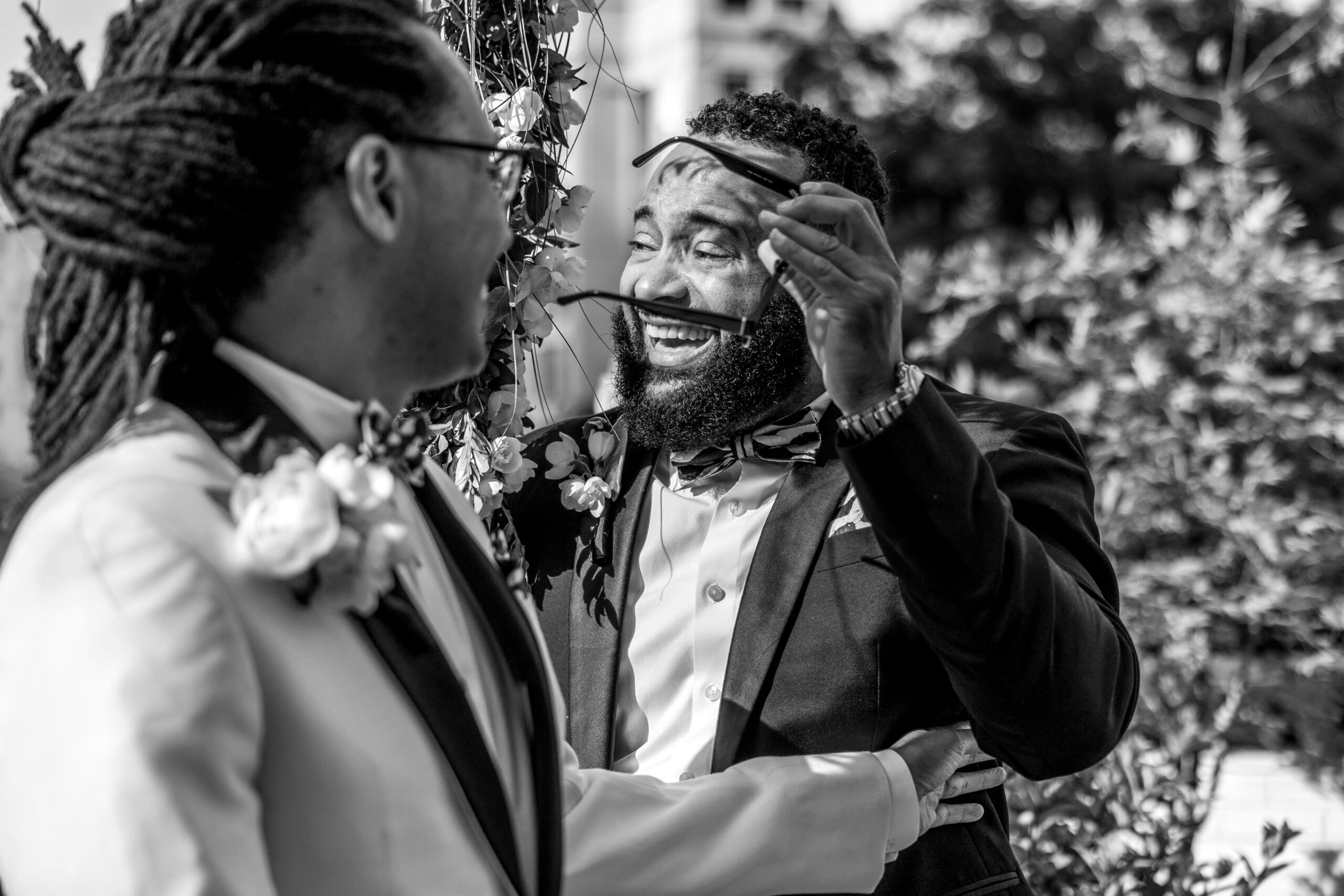 Candid wedding photo- Detroit wedding